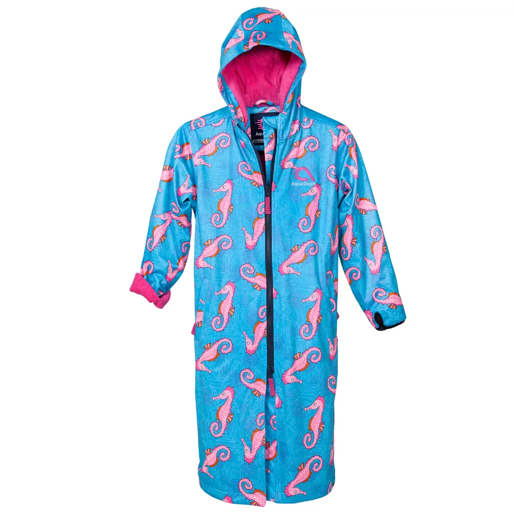 Seahorse Spectacle Swim Parka | Child Unisex