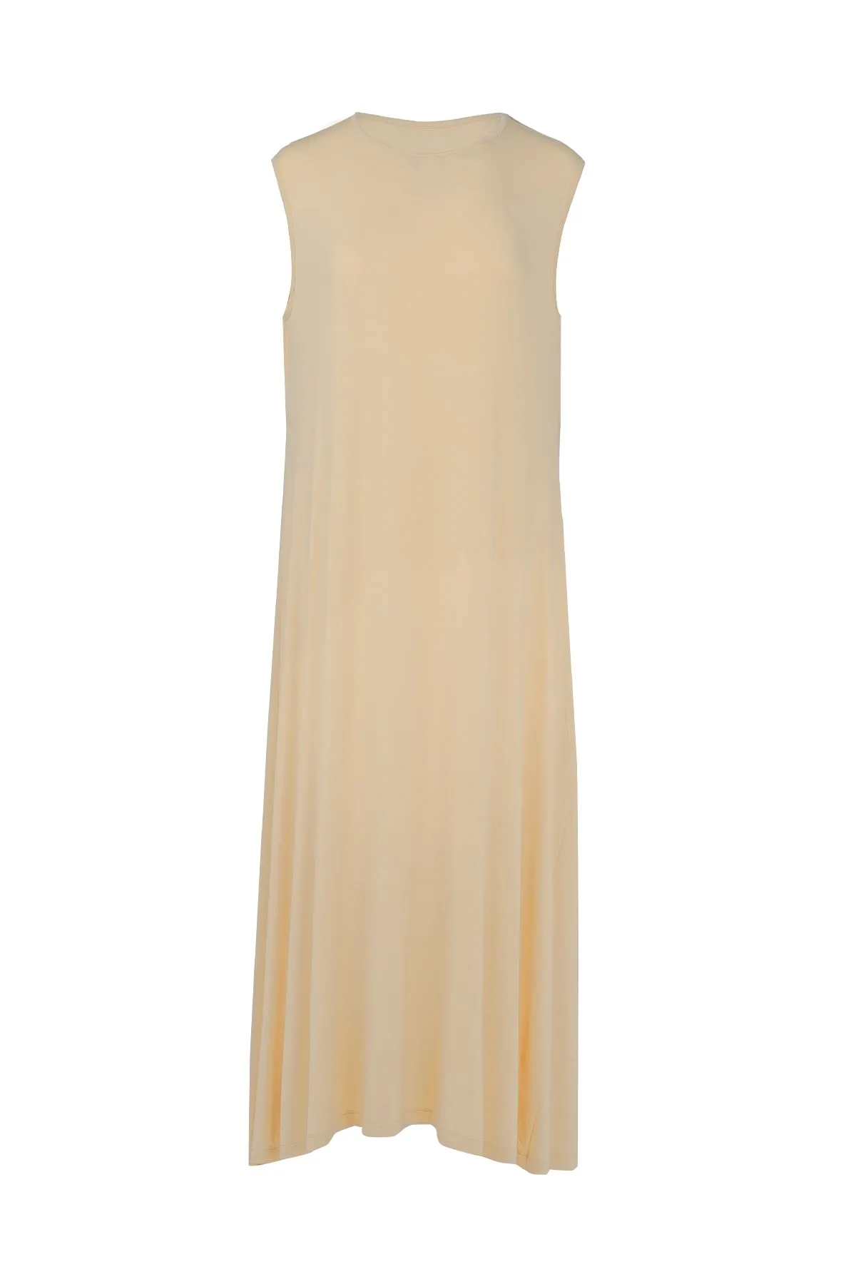 Sleeveless Inner Dress - Almond