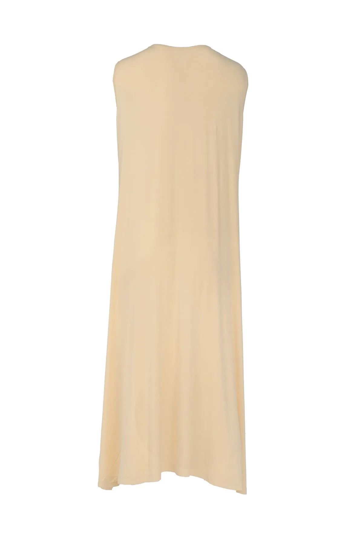 Sleeveless Inner Dress - Almond