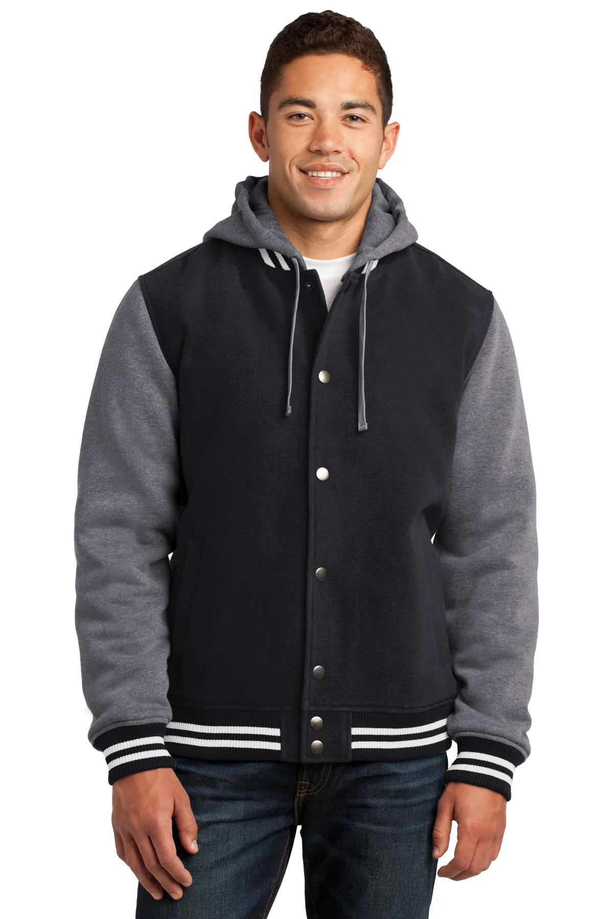 Sport-Tek® Insulated Letterman Jacket. JST82