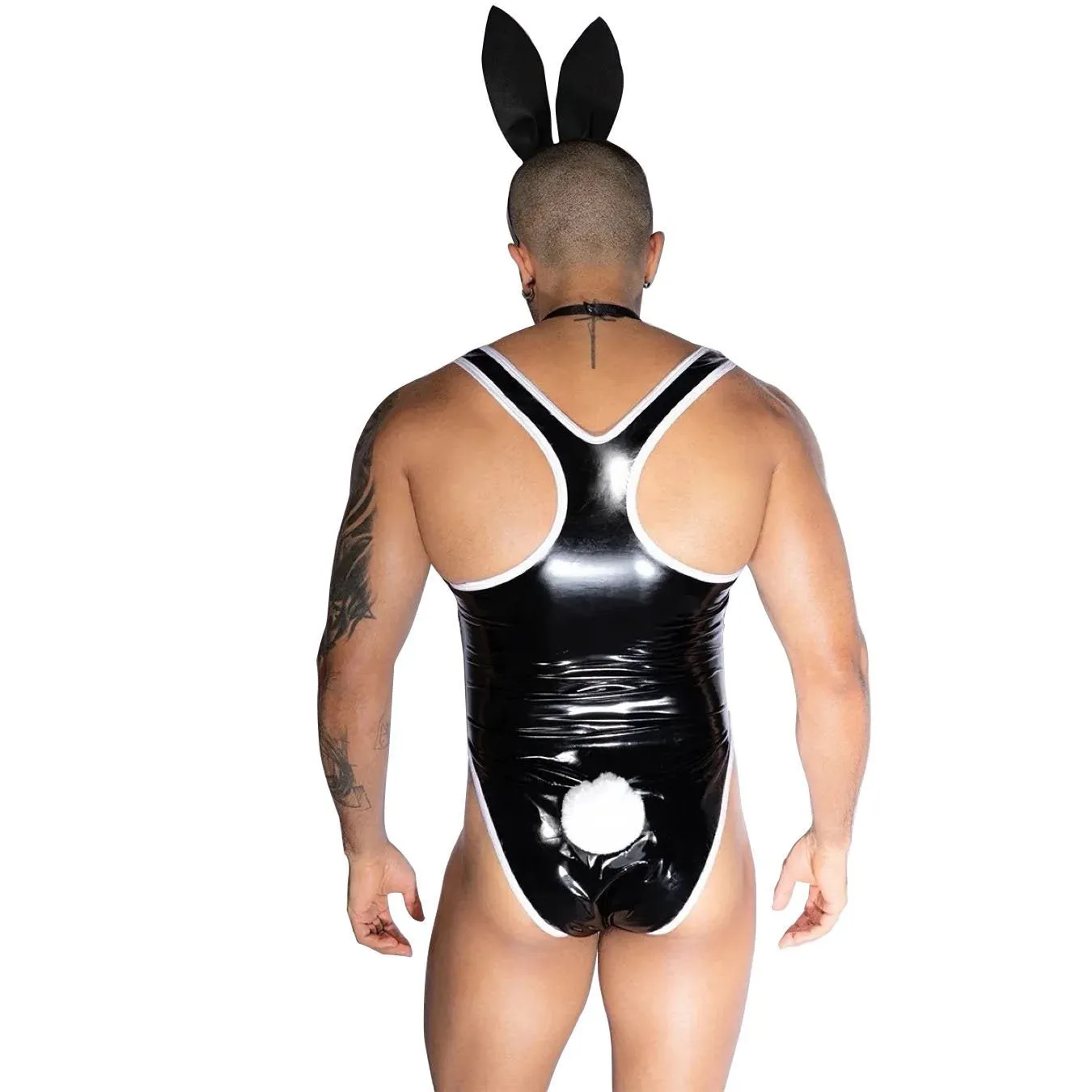 Stag do Rabbit Man Party Costume Night Club Uniform