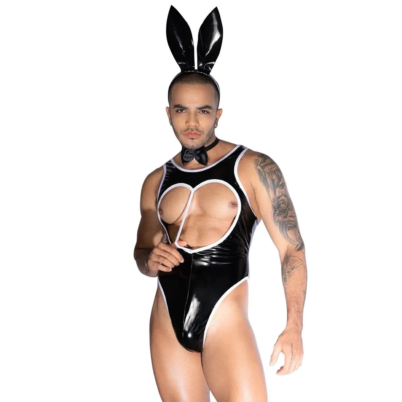 Stag do Rabbit Man Party Costume Night Club Uniform