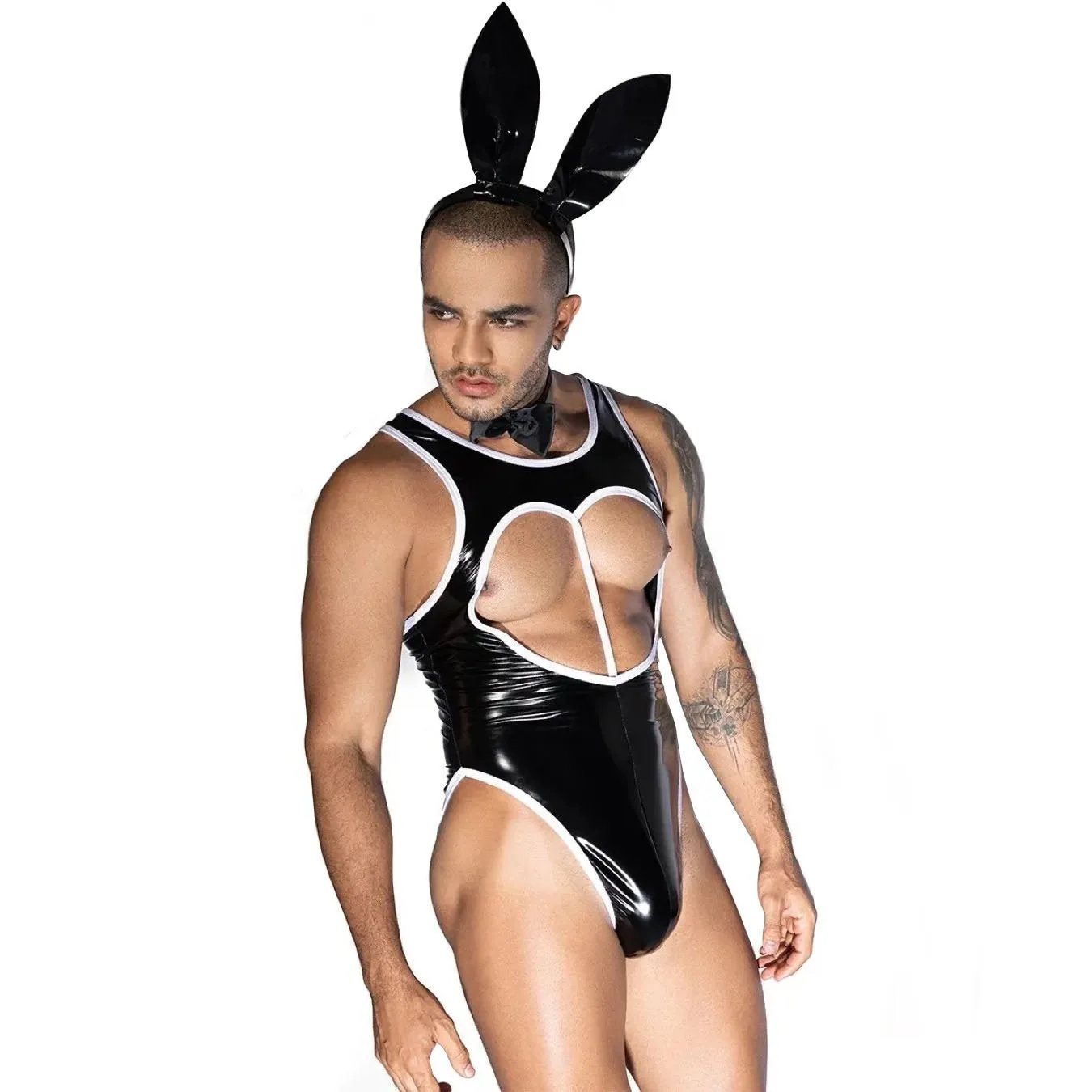 Stag do Rabbit Man Party Costume Night Club Uniform