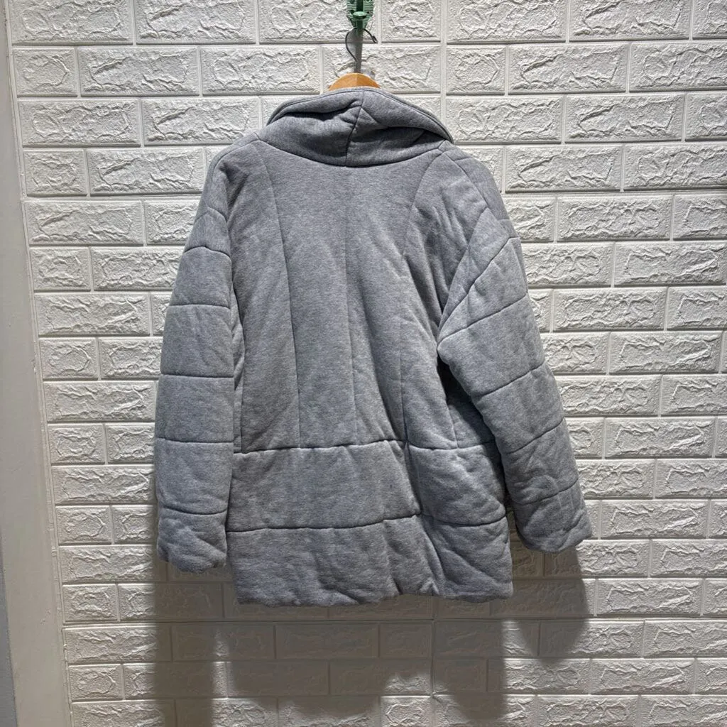 Sweatshirt Puffer Coat