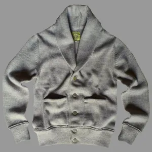 THE EXPLORER CARDIGAN - MID GREY