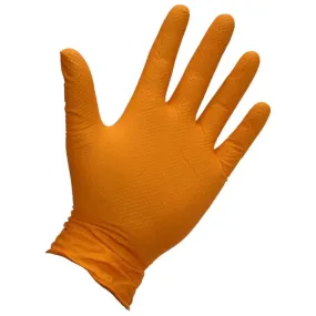 Tuffgrip 'Diamond Grip' Orange Nitrale Glove 50pk