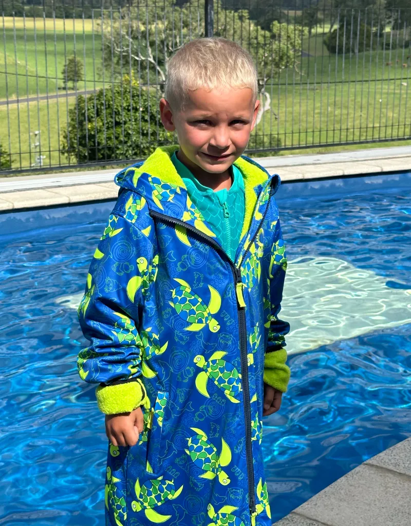 Turtle Tales Swim Parka | Child Unisex