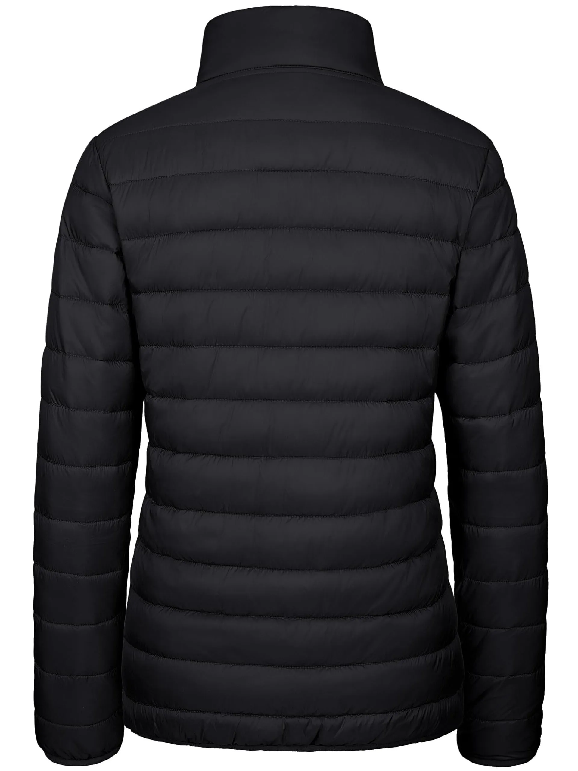 Ultra-Lightweight Quilted Puffer Coat - Fuss-Free Zip Up, Cozy Long Sleeves, Exceptional Warmth Retention - Ideal for Chilly Fall & Winter Days, Womens Casual Outerwear for Everyday Wear