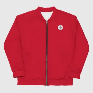 Unisex Bomber Jacket - Red