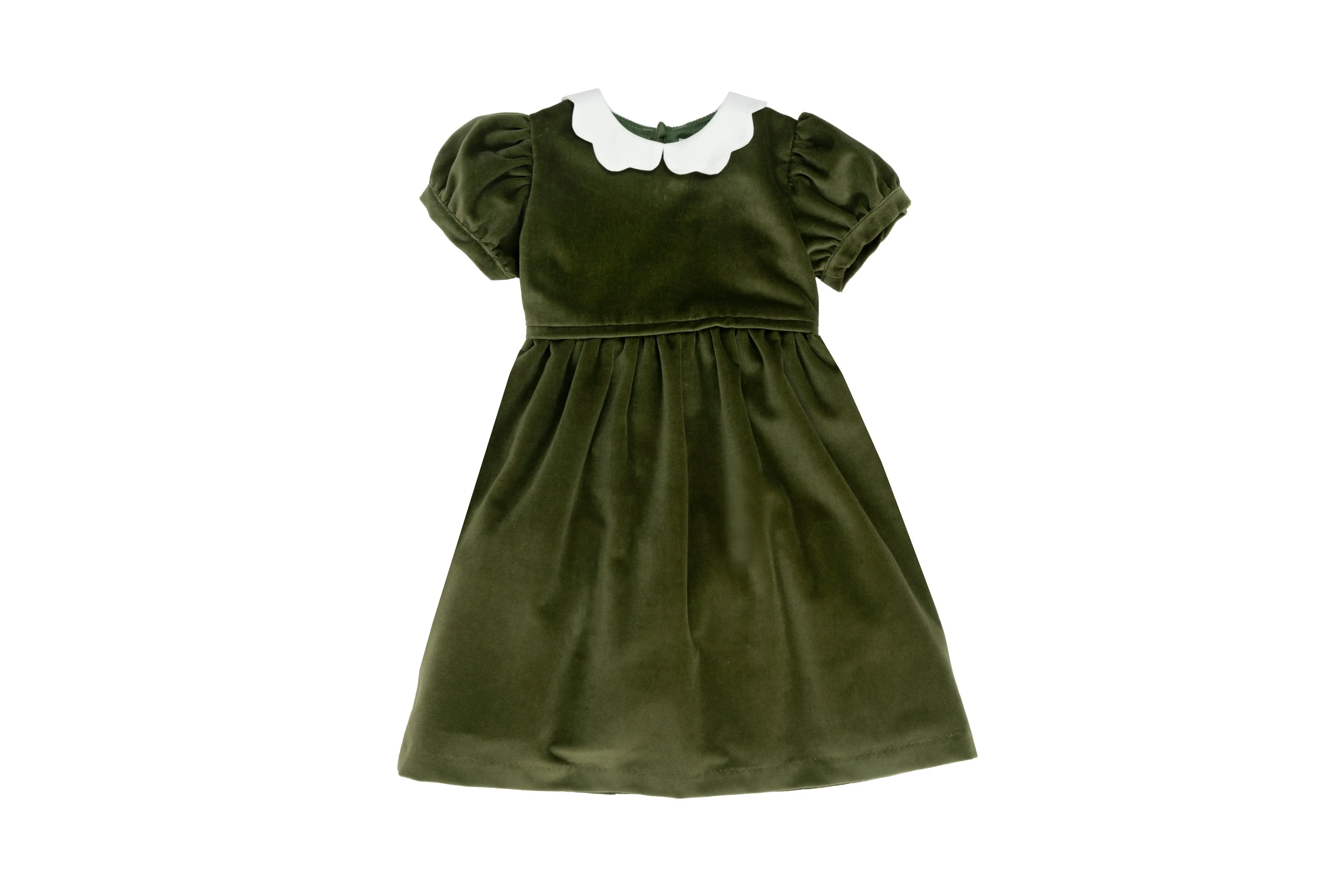 Velvet Dress - Green