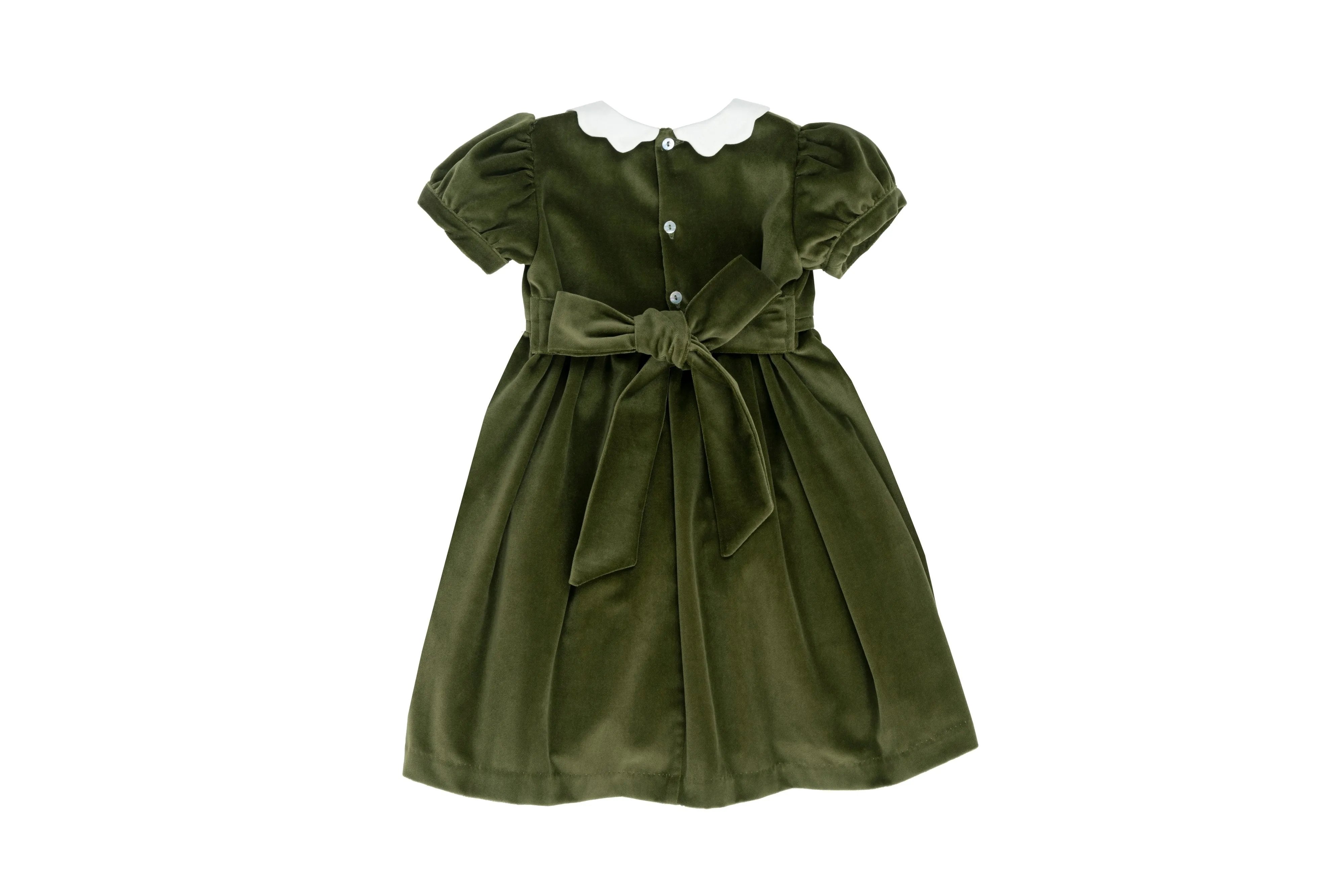 Velvet Dress - Green