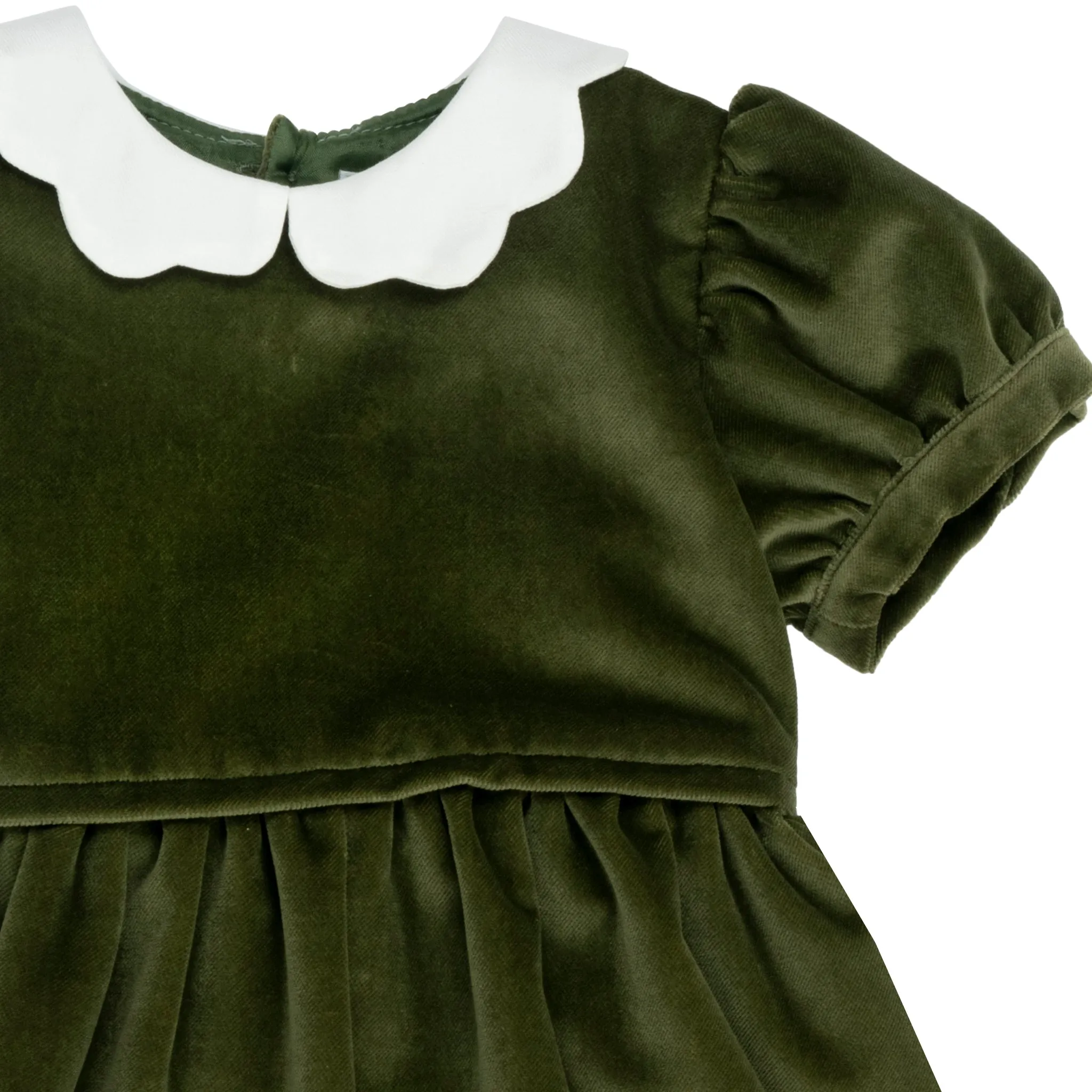 Velvet Dress - Green