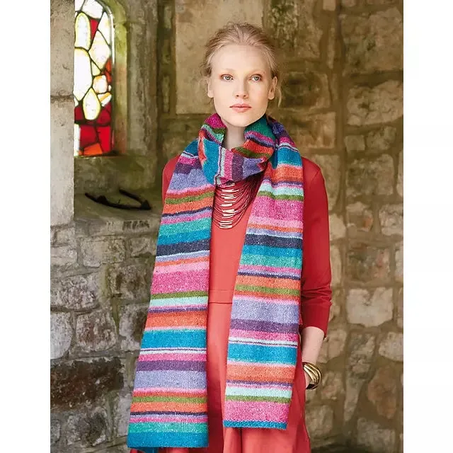 Vibrant Stripe Scarf Kit