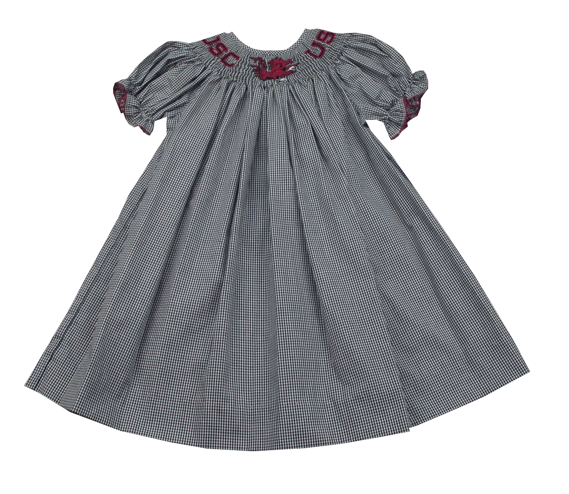 Vive La Fete Carolina Smocked  Shortall 2pc Set