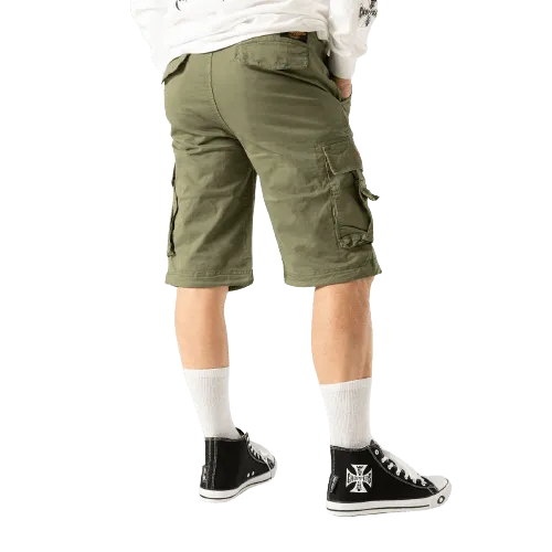 WCC CFL CARGO SHORTS - VINTAGE OLIVE GREEN