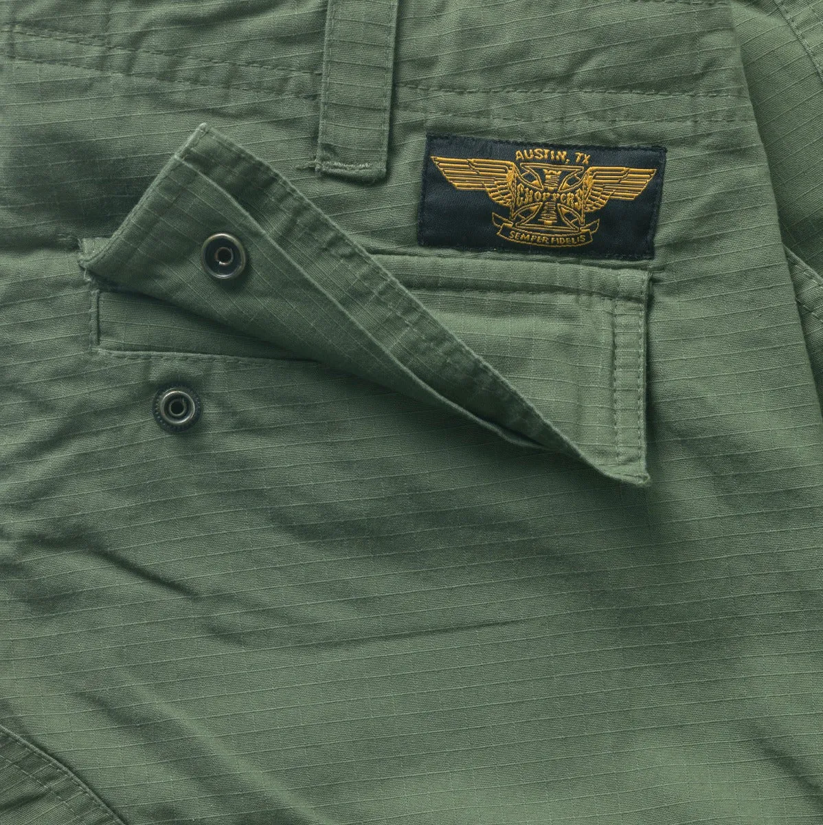 WCC CFL CARGO SHORTS - VINTAGE OLIVE GREEN