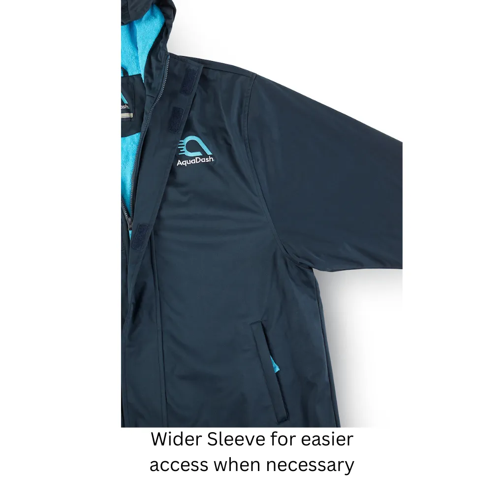 Wide Sleeved Swim Parka (Shorter - 110cm) Adults